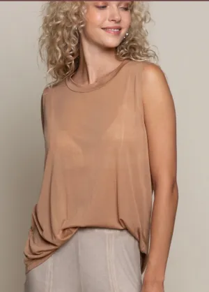 Round neck tank