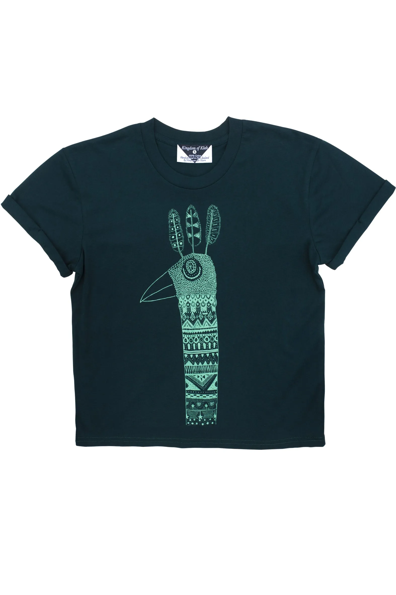 Sacred Feather Metallic Monarch Tee