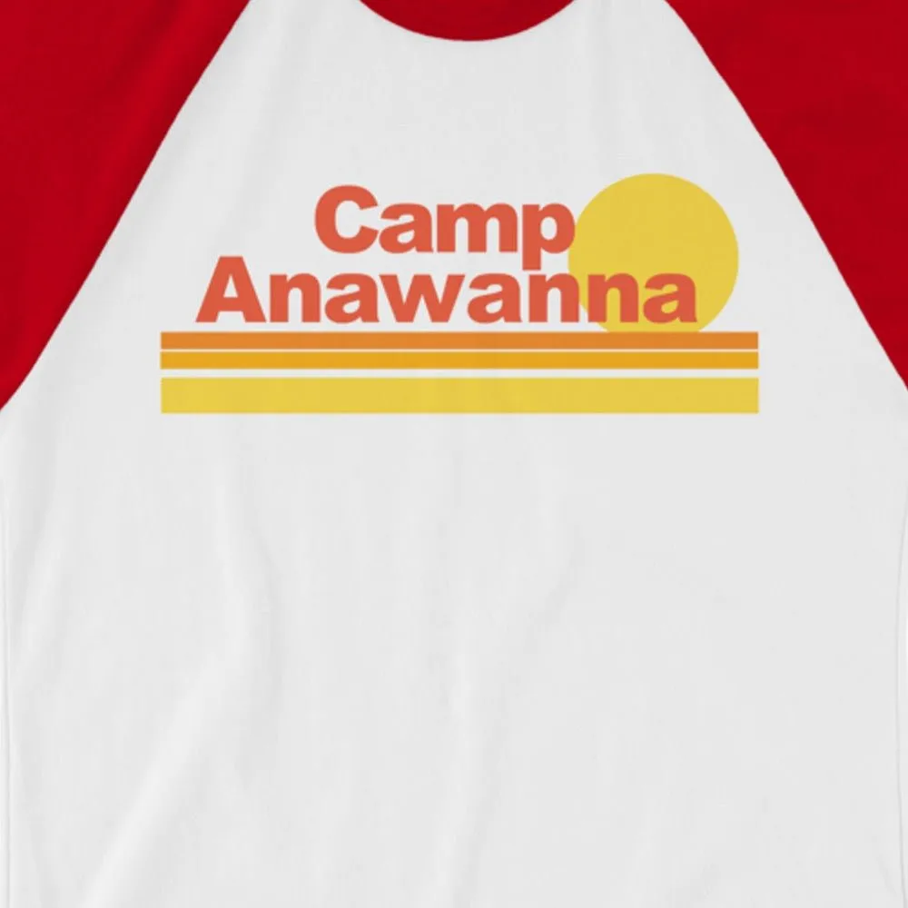 Salute Your Shorts Camp Anawanna Sunrise Unisex 3/4 Sleeve Raglan Shirt
