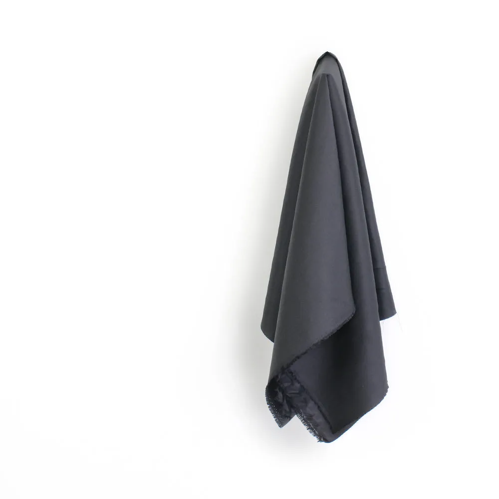 Shadow Spot Silk Twill - Black