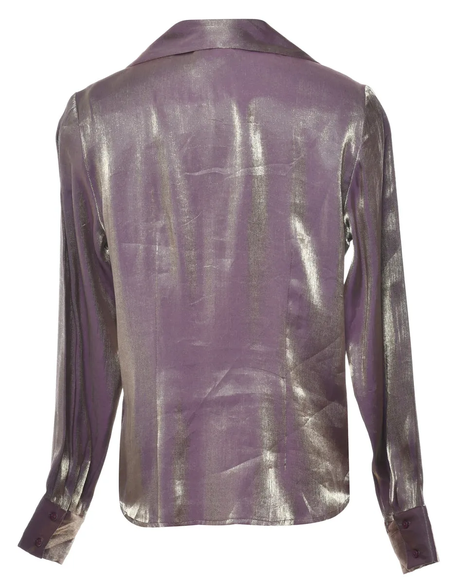 Shiny Evening Shirt - M