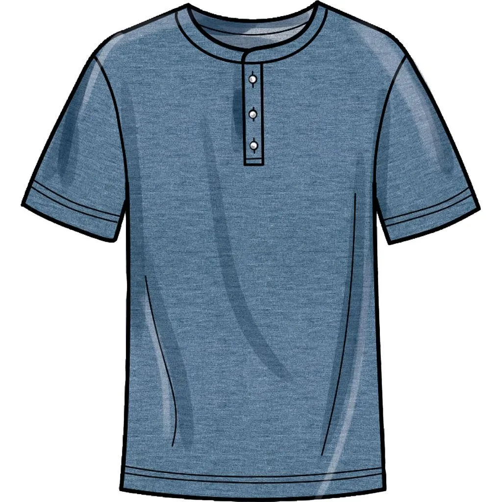 Simplicity Sewing Pattern S9315 Men's Knit Tops and Pants