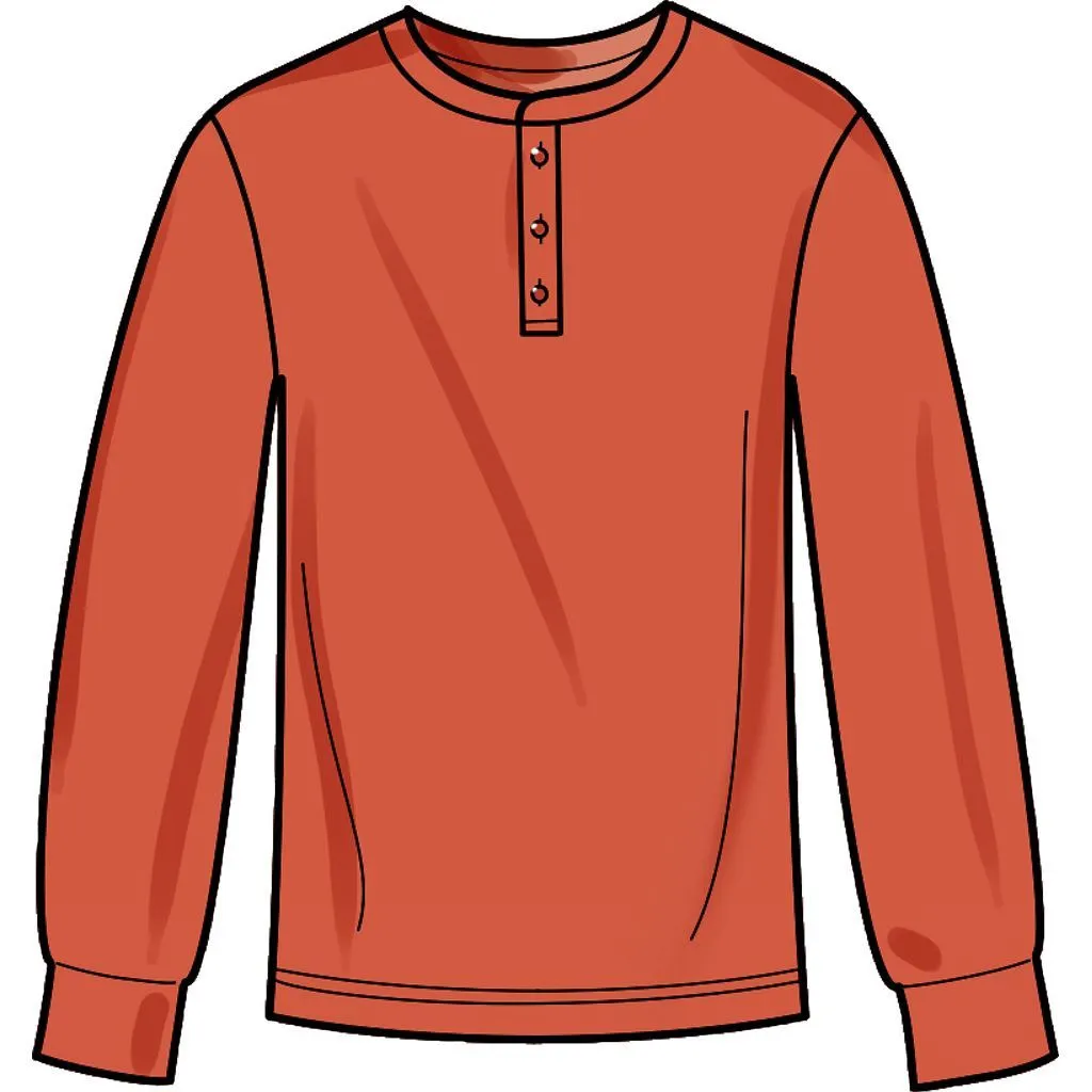 Simplicity Sewing Pattern S9315 Men's Knit Tops and Pants