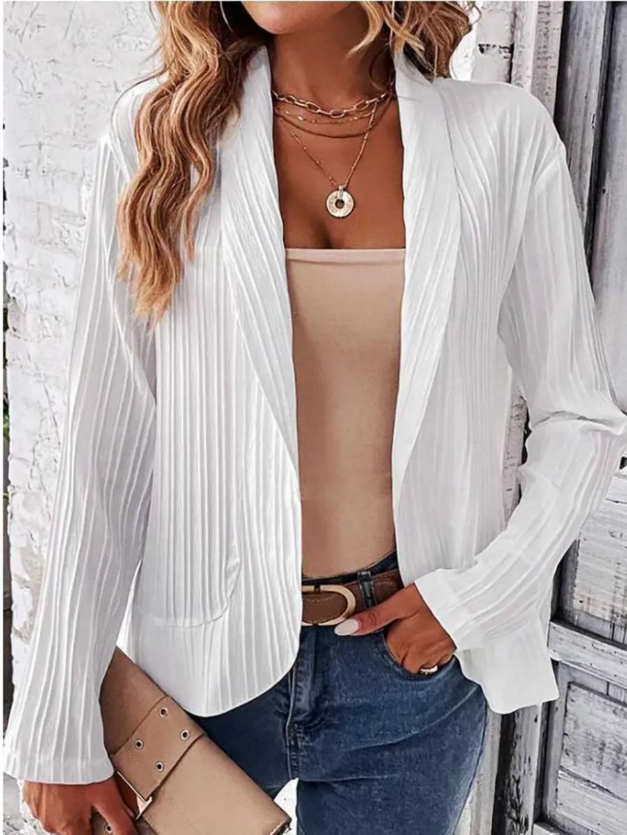 Stunncal Comfortable Slim Fit Long Sleeve Thin Jacket