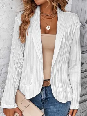 Stunncal Comfortable Slim Fit Long Sleeve Thin Jacket