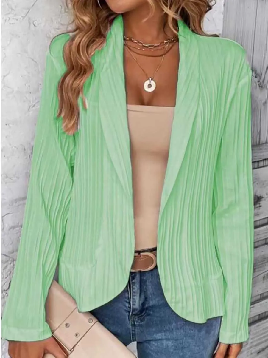 Stunncal Comfortable Slim Fit Long Sleeve Thin Jacket