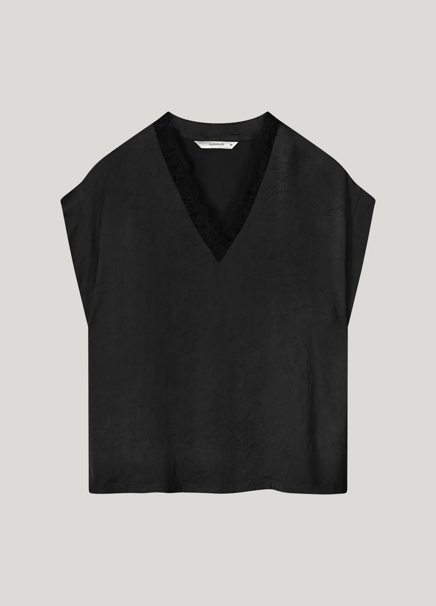 Summum Sleeveless top with lace
