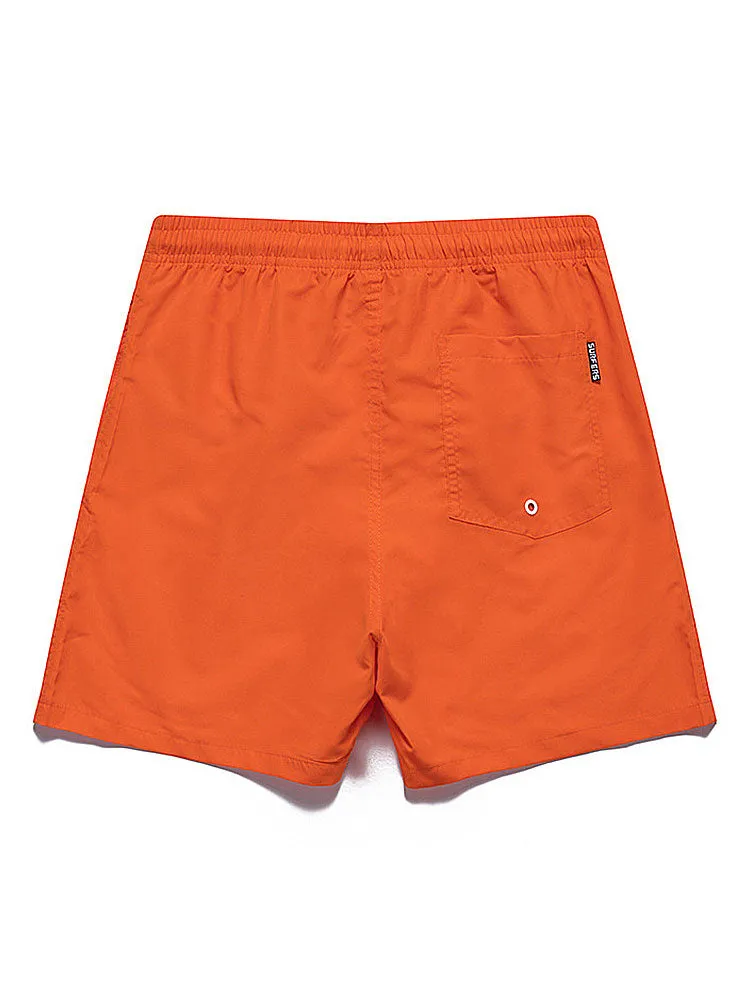 Sunset Graphic Cotton T-Shirts & Swim Shorts