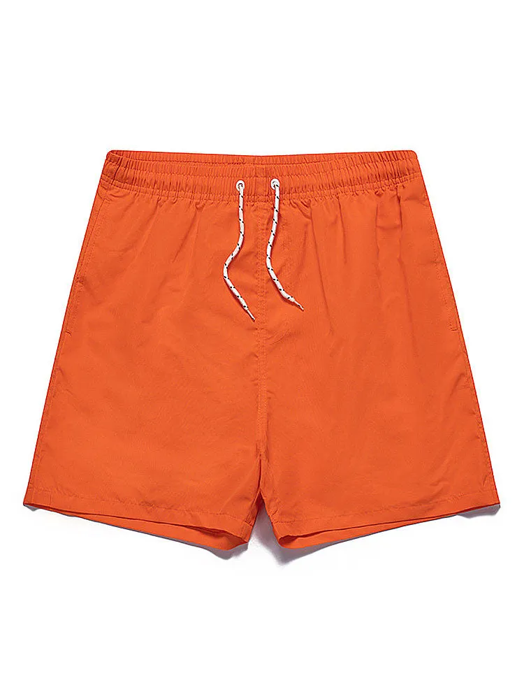 Sunset Graphic Cotton T-Shirts & Swim Shorts
