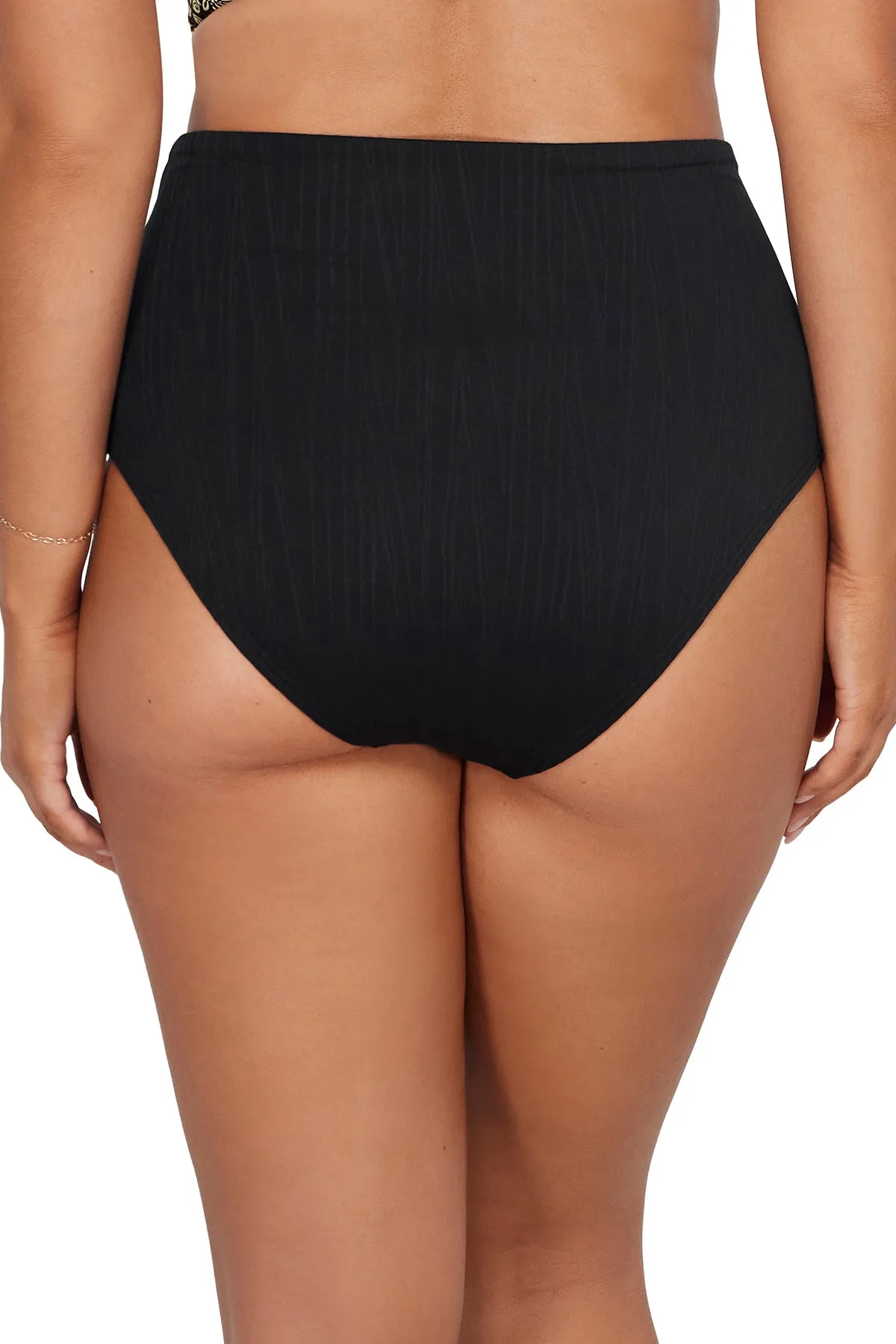 Sunsets Venice Seagrass Texture Capri High Waist Bottom