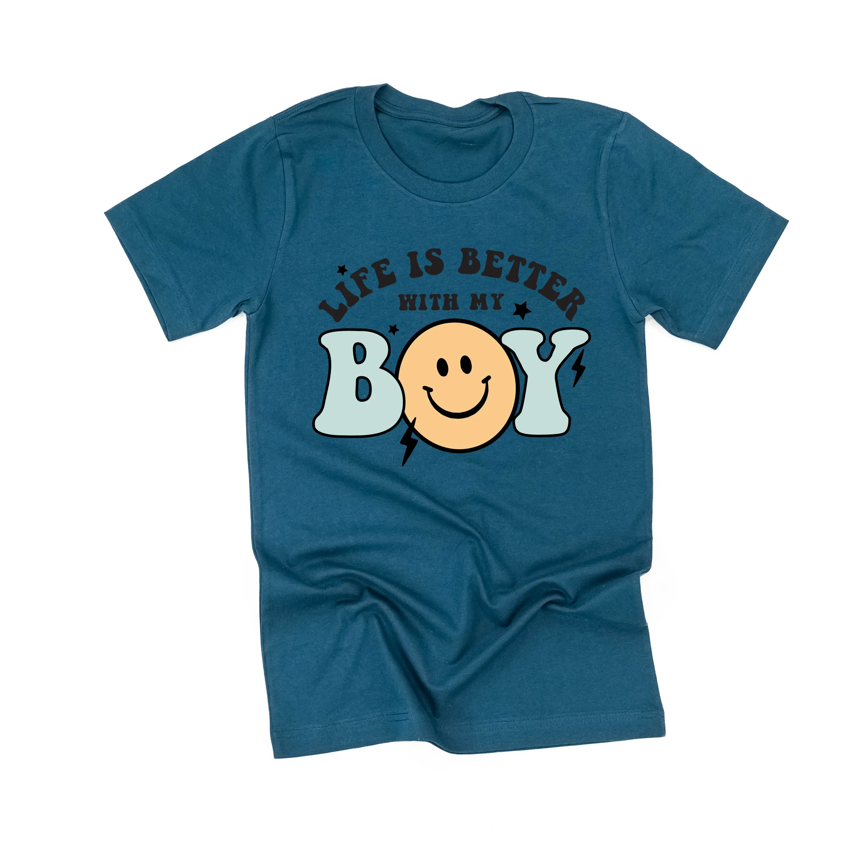 THE RETRO EDIT - Life is Better with My Boy (Singular) - Unisex Tee