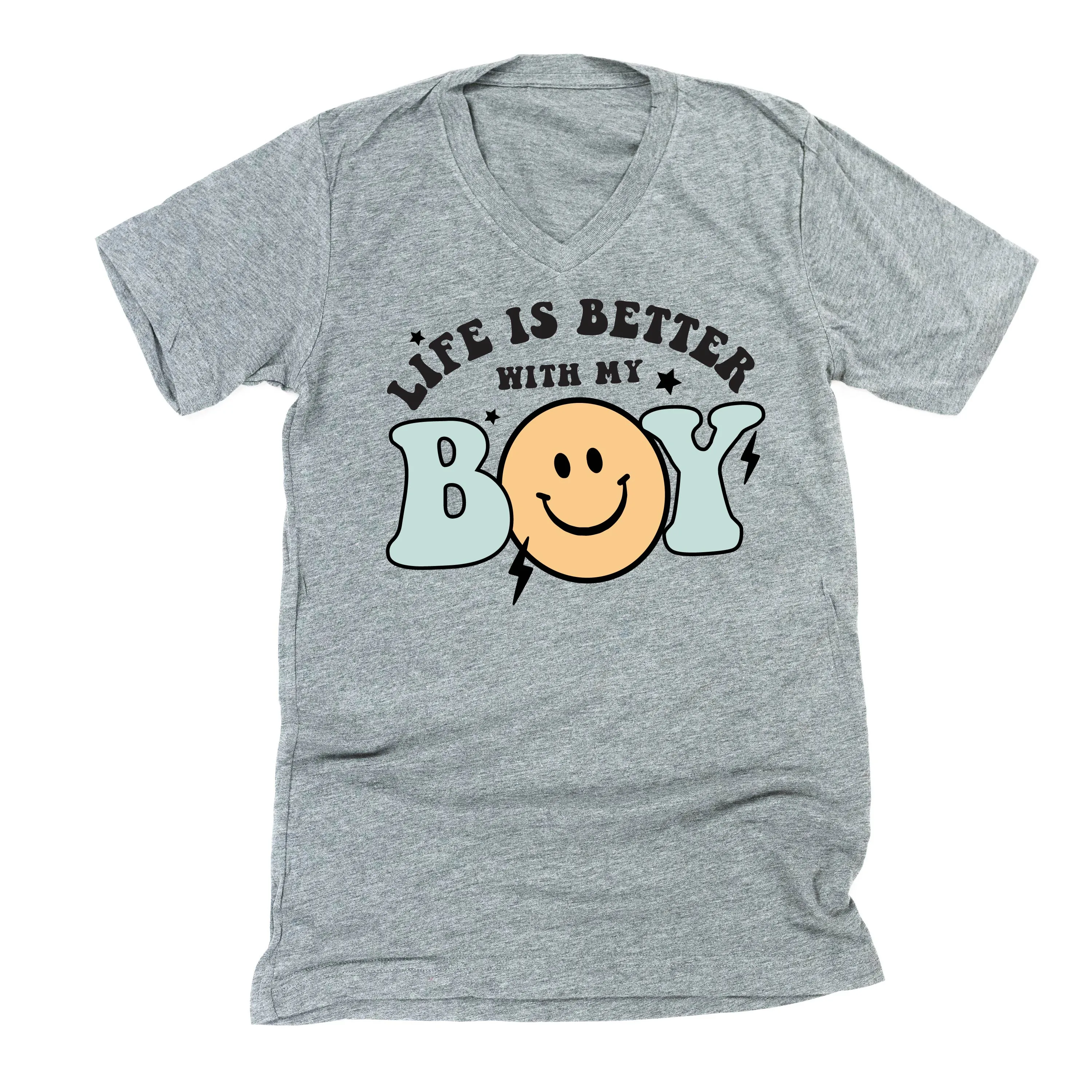 THE RETRO EDIT - Life is Better with My Boy (Singular) - Unisex Tee