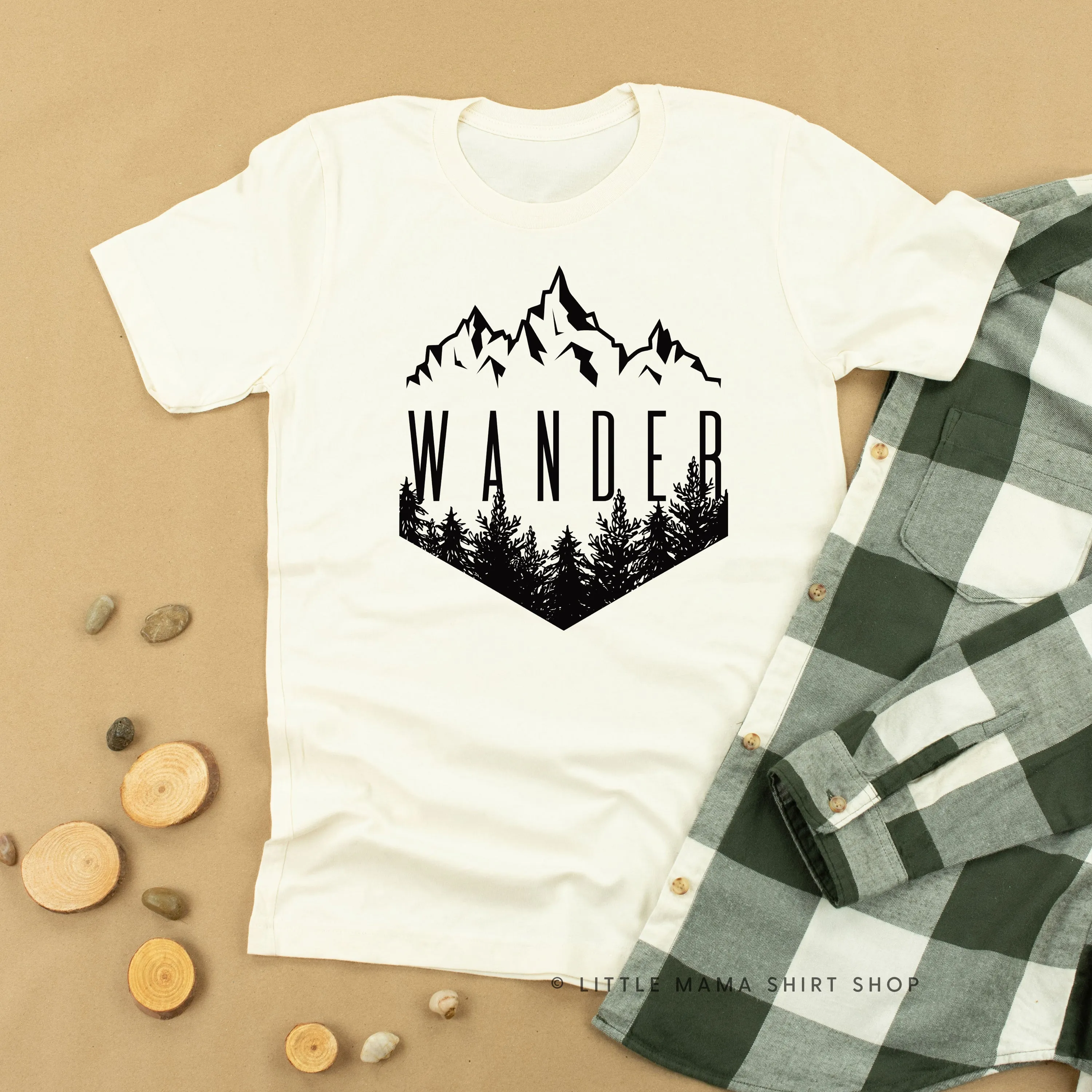WANDER - FULL DESIGN - Unisex Tee