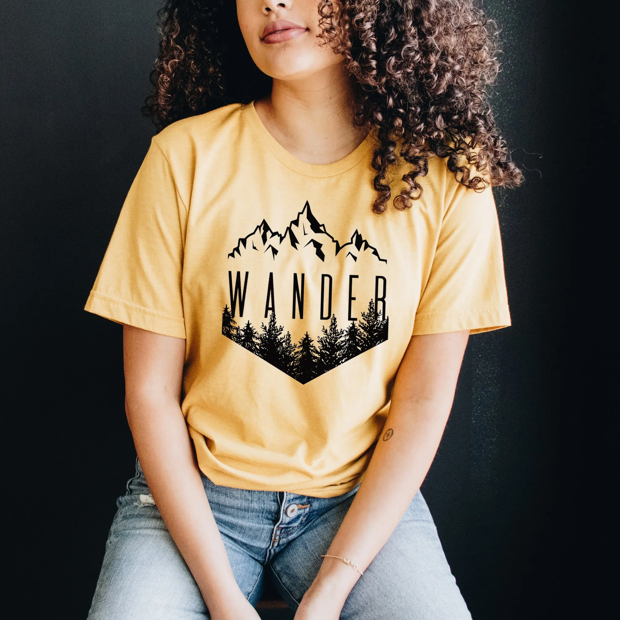 WANDER - FULL DESIGN - Unisex Tee