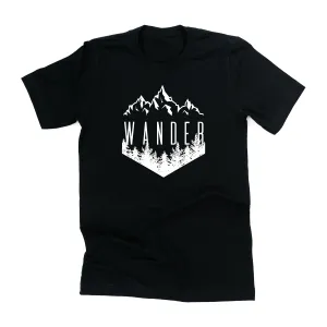 WANDER - FULL DESIGN - Unisex Tee
