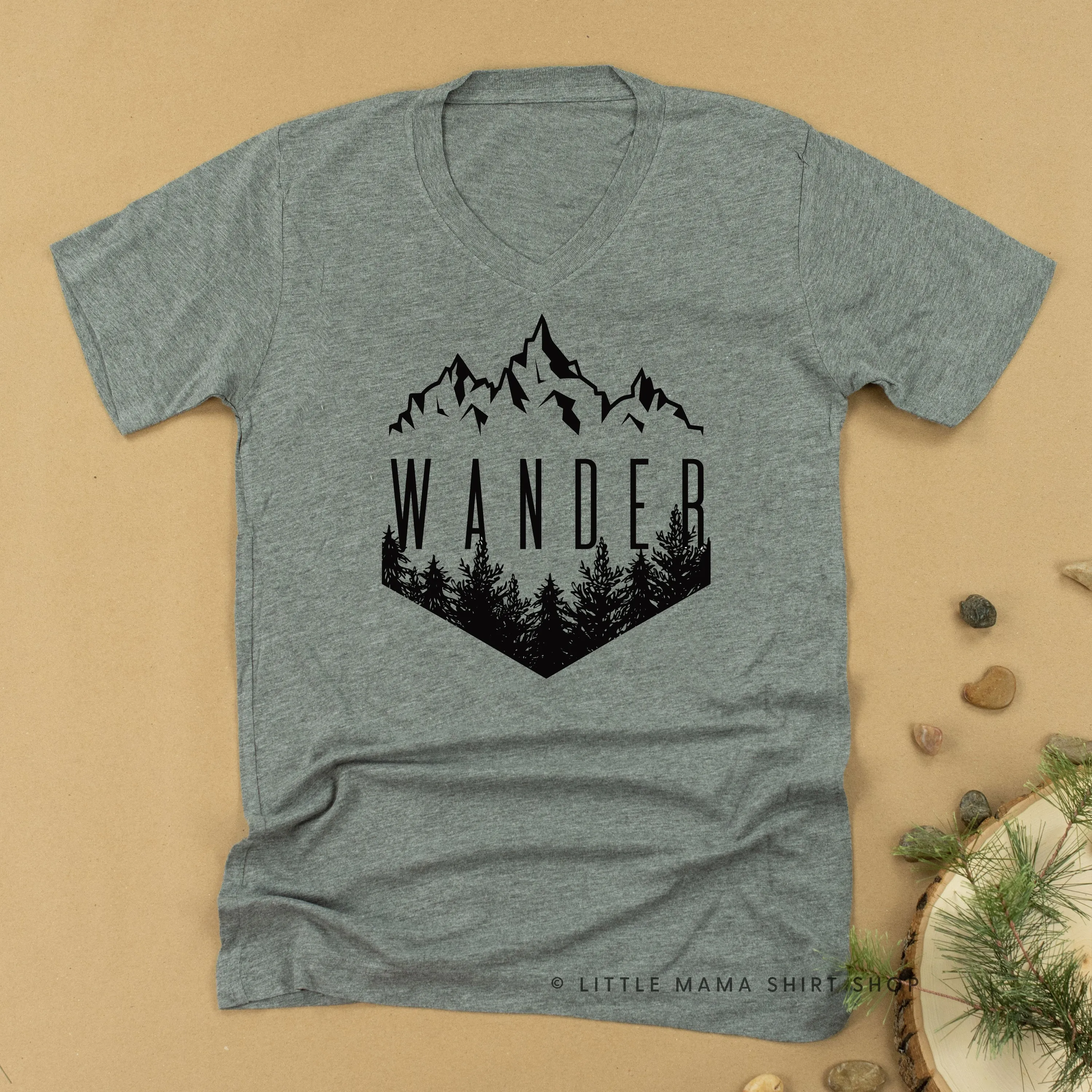 WANDER - FULL DESIGN - Unisex Tee