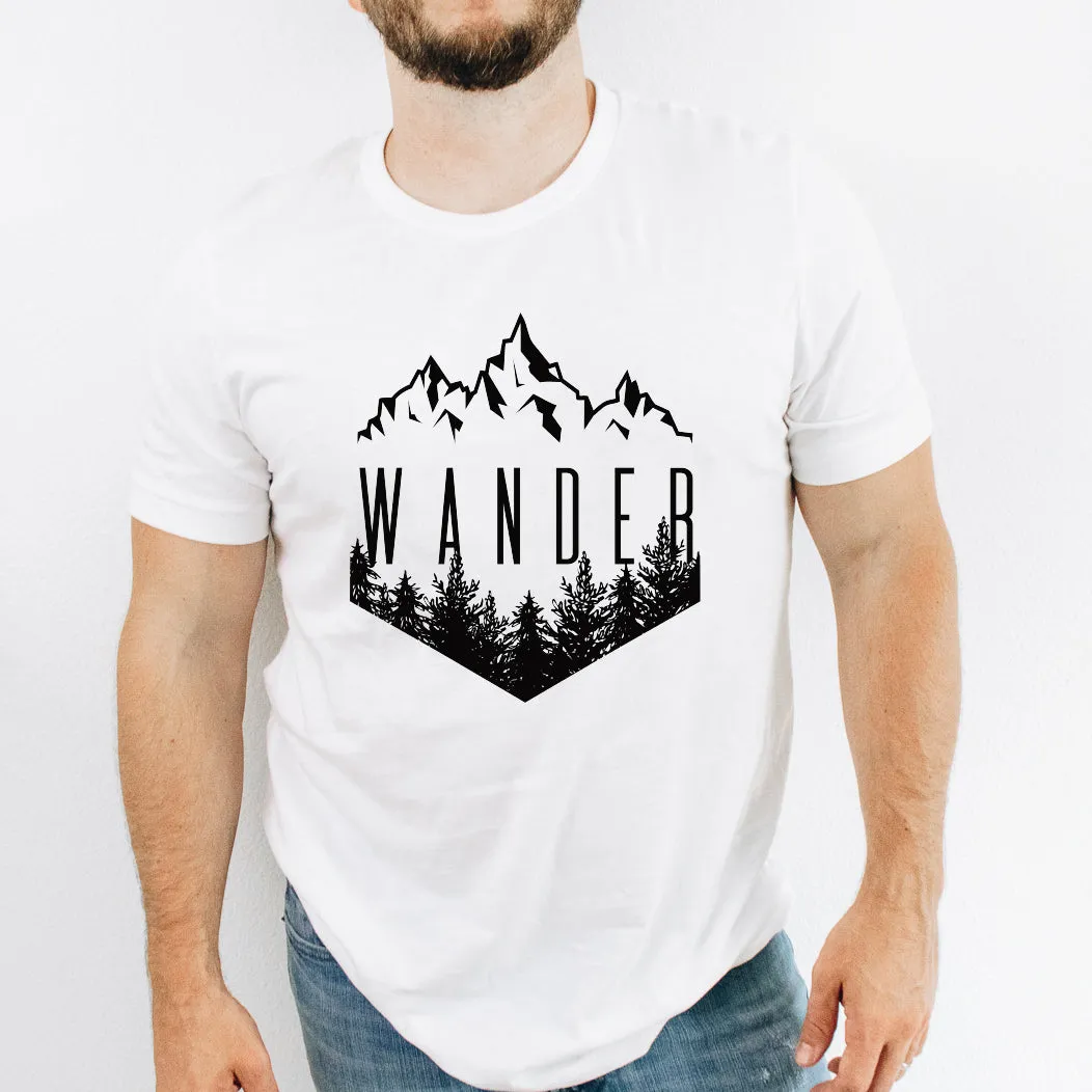 WANDER - FULL DESIGN - Unisex Tee