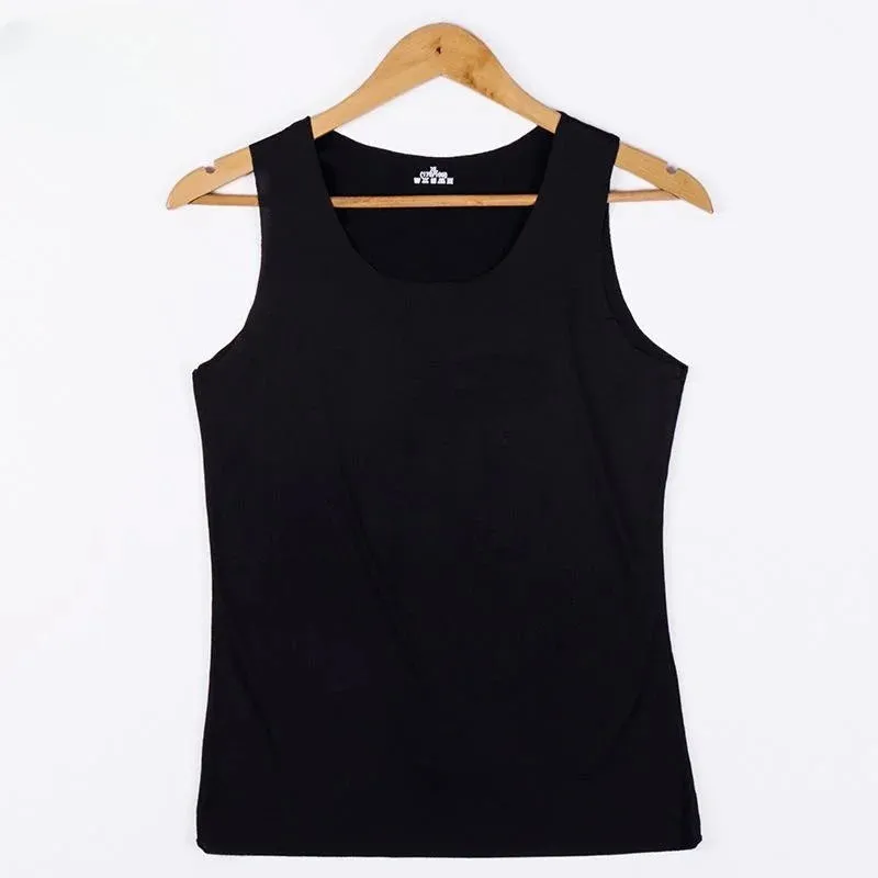 Women Summer Tight Fit No Trace Tanks Fashion Casual Tops