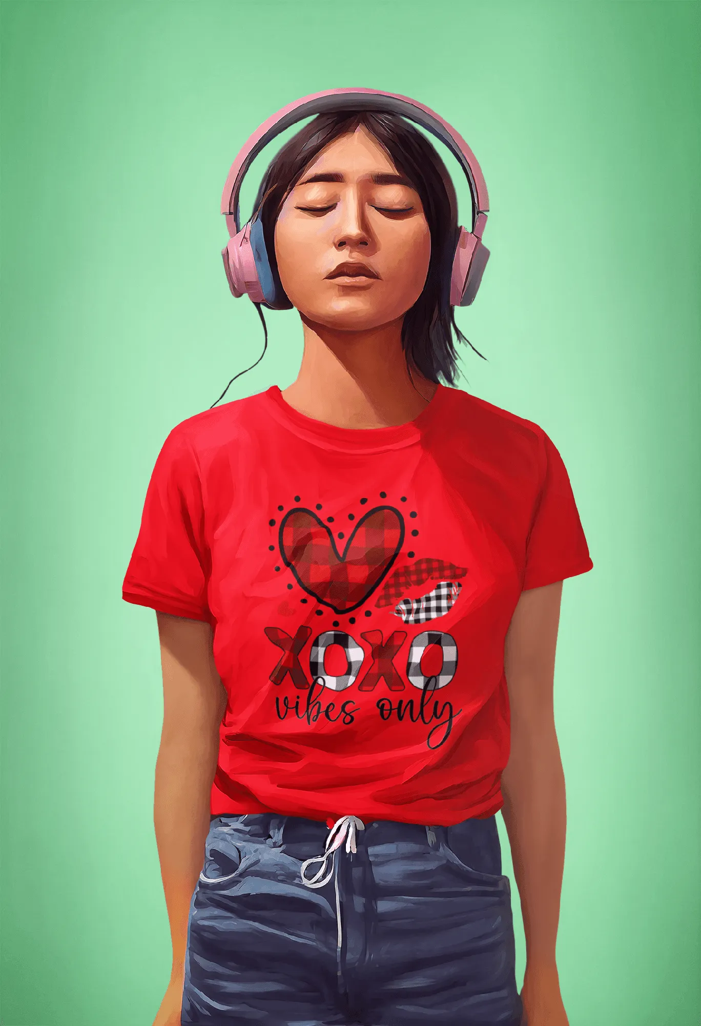 XOXO VIBES ONLY T-shirt